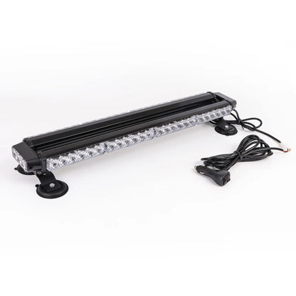 26.5" 54 LED Automotive Rooftop Beacon Light Bar Double Side Emergency Warning Flash Strobe Snow Plow Light Traffic Advisor with