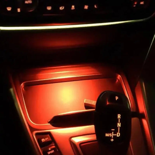 Car ashtray ambient light for BMW F30 F31 F32 F33 F34 F36 F80 3 4 Series Central Cup Holder Ashtray Ambient Light Upgrade Lamp