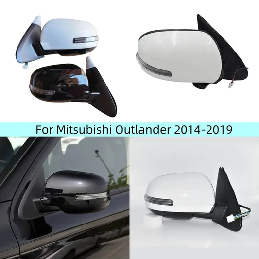 Car Accessories For Mitsubishi Outlander 2014-2019 Auto Outside Door Rearview Mirror Assemblys Left/Right