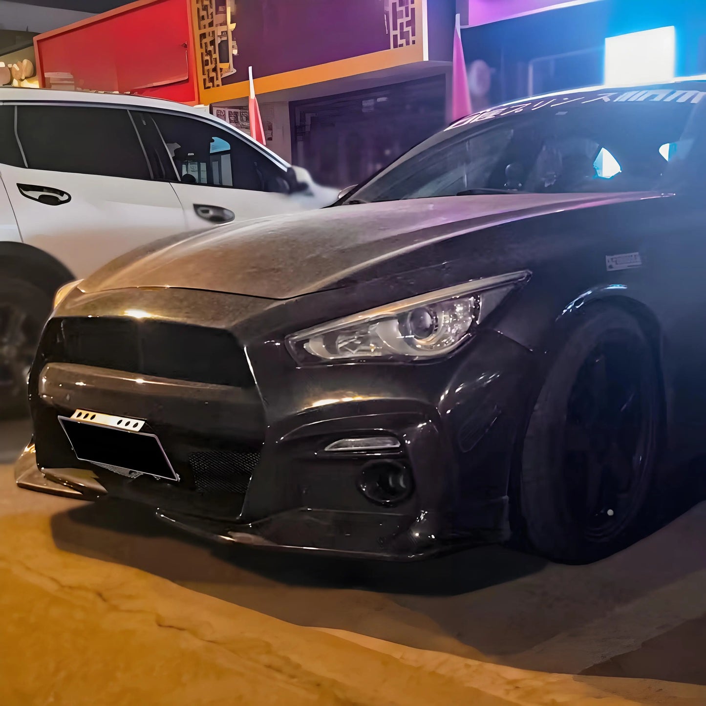 for Infiniti Q50 V37 EPA V1 Type Front bumper