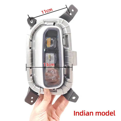 For Kia 20-21 Seltos daytime running lights LED front fog lights KX3 daytime running lights turn signal lights