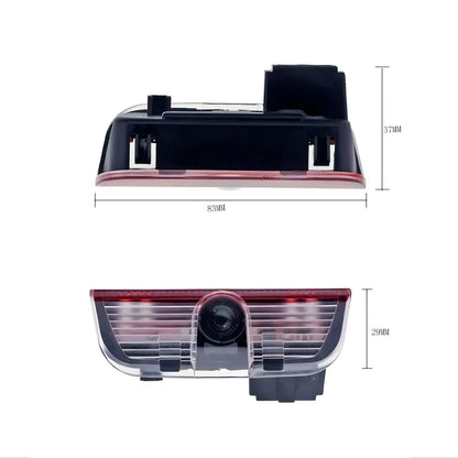 2X LED Car Door Logo Light Projector Lamp For VW Volkswagen Talagon Tavendor Teramont X THARU Viloran TAYRON X GTE 2019 - 2024