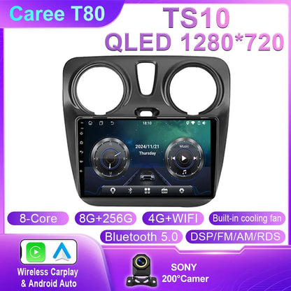 Car Radio For Renault Lodgy Dacia Dokker 2012 - 2020 Autoradio 4G WIFI GPS Car Video Multimedia Automotive Carplay Android Auto