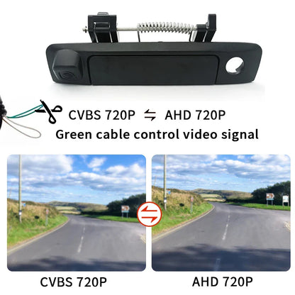 AHD 1080P NTSC Pickup Truck Tailgate Handle Reverse Camera For Ford Ranger Mazda BT50 2012-2020 Waterproof Backup Camera