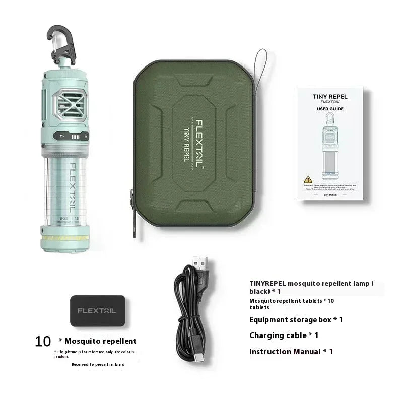 FLEXTAIL Tiny Repel S 2-in-1 Mosquito Repellent Wireless Portable Mosquito Killer Repellent Outdoor Camping Fishing Hiking Tents