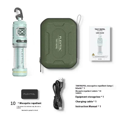 FLEXTAIL Tiny Repel S 2-in-1 Mosquito Repellent Wireless Portable Mosquito Killer Repellent Outdoor Camping Fishing Hiking Tents
