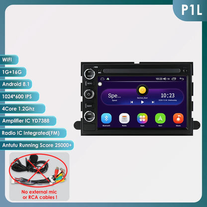 2Din AI Carplay Android Car Radio For Ford F150 F250 F350 Escape Explorer Edge E150 Mustang GPS Multimedia Player Octa Core 7862