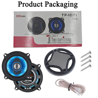 4/5/6/6*9Inch Car Speakers HiFi Coaxial Subwoofer Universal Automotive Audio Music Full Range Frequency Car Stereo Speaker 1Pair