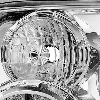 GMC Yukon LED Headlight Assembly Upgrade Kit Amber Bulb Clear Lens for 2007-2014 Models Car Light Accessories