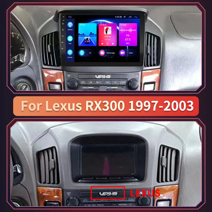 Android 11 Car Radio For Lexus RX300 Toyota Harrier 1998-2003 2004 2005 GPS Navigation Multimedia Carplay DSP For Tesla Style
