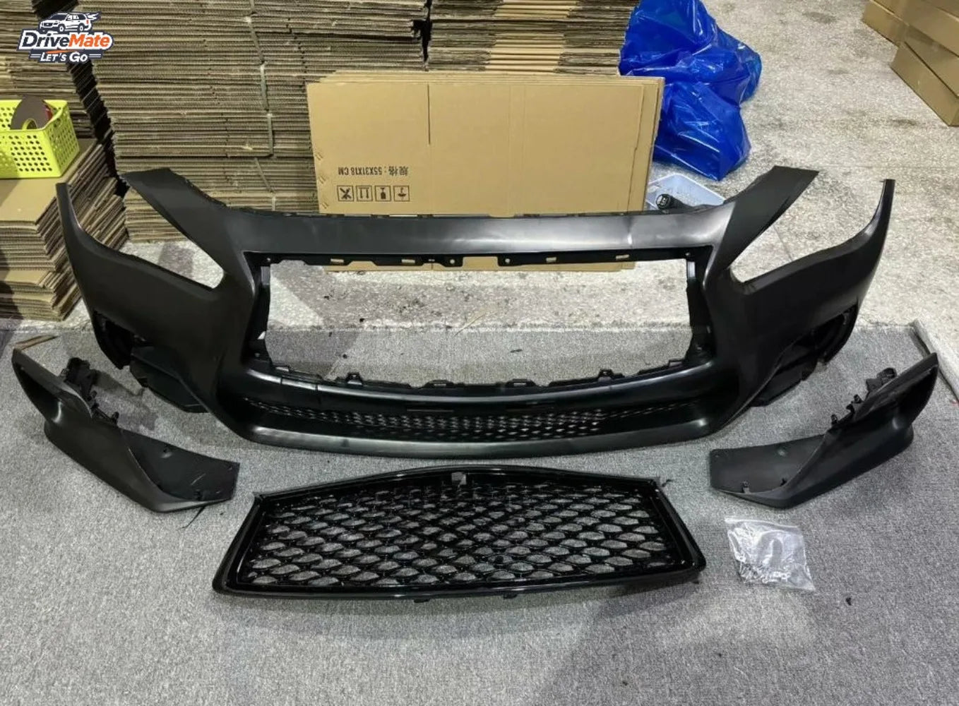 DriveMate Atuo Body Hot Sale Front Bumper  Front Bumper Car for Infiniti Q50 2018-2024