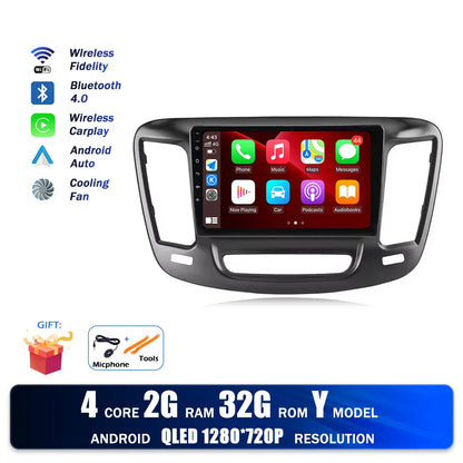 For Chrysler 200 200C 2015 - 2019 Car Radio Multimedia Video Player Navigation stereo Android Auto Carplay GPS WIFI BT