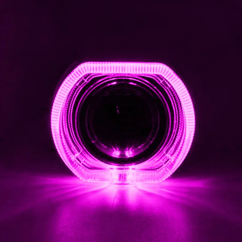 2.5-inch dual lens light guiding angel eye H1HID xenon product automotive parts universal LED headlights