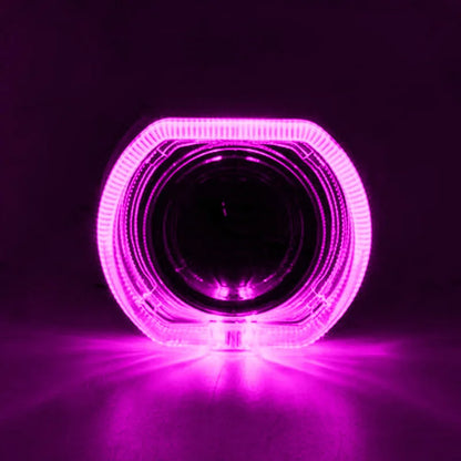 2.5-inch dual lens light guiding angel eye H1HID xenon product automotive parts universal LED headlights