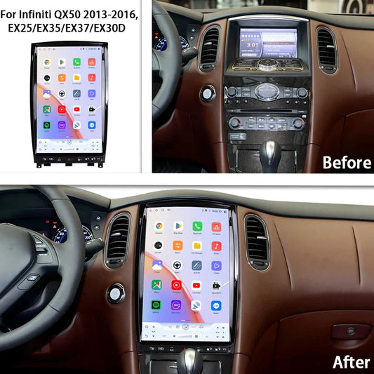 14.5 inch For Infiniti QX50 2013-2016,EX25/EX35/EX37/EX30D 8-core 8+256G CarPlay Car Radio Multimedia Video Player GPS