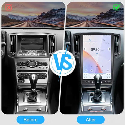 Navihua Android Car Radio GPS Navigation Multimedia Player DVD Monitor Autostereo For Infiniti G25 G37 G37S 2007-2013 Q60 2013