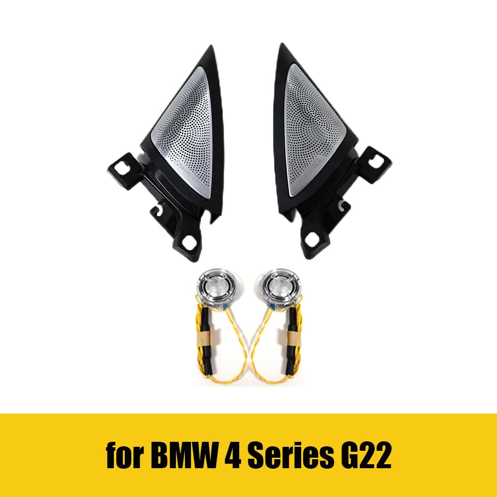 LED Decorative Lamp For BMW 4 Series G22 11 Colour Ambient Lights Upgrade Interior Luminous Kit A-pillar Car Accessories