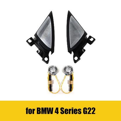 LED Decorative Lamp For BMW 4 Series G22 11 Colour Ambient Lights Upgrade Interior Luminous Kit A-pillar Car Accessories