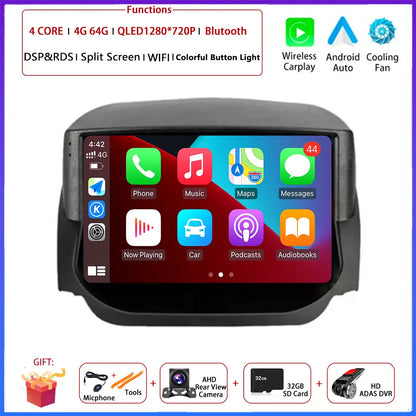 Android  Carplay Auto Car Radio For Ford EcoSport Eco Sport 2014-2018 GPS Recorder Multimedia Player 4G+BT DSP