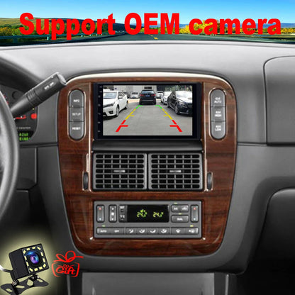 Topdisplay 8 Core CPU Android Radio Touch Screen Fits For Explorer 2002 2003 2004 2005 Ford Stereo Carplay Screen Radio Upgrade