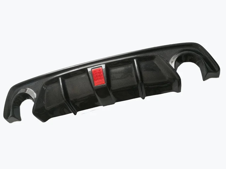 Car Parts Q50 Carbon Fiber Diffuser LED For Infiniti Q50