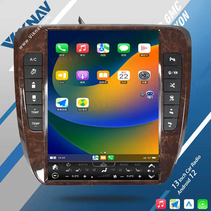 Android 12 Car Radio 13 Inch For GMC YUKON/Silverado Tahoe Suburban 2007-2014 GPS Navigation Carplay Multimedia Player Head Unit