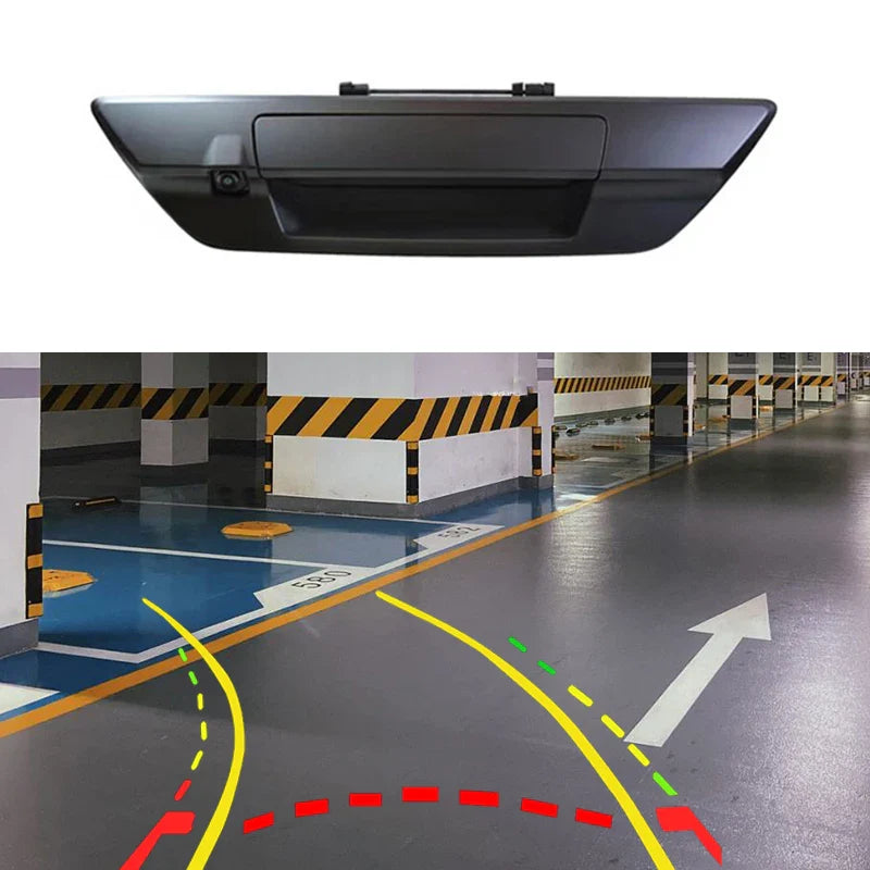 Car Trunk Handle Backup Camera IP68 Waterproof 170° Wide Angles Night Vision for Toyota Hilux SR5 M80 2016-2024 69090-0K350