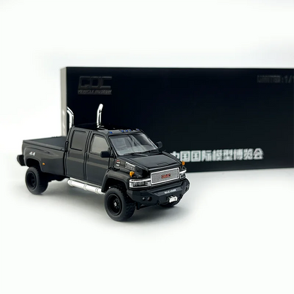 GOC 1:64 GMC Top Kick C4500 - 2025 Beijing Model Exhibition Limited Edition, Iron-Base Alloy Pickup Model, American Giant Truck