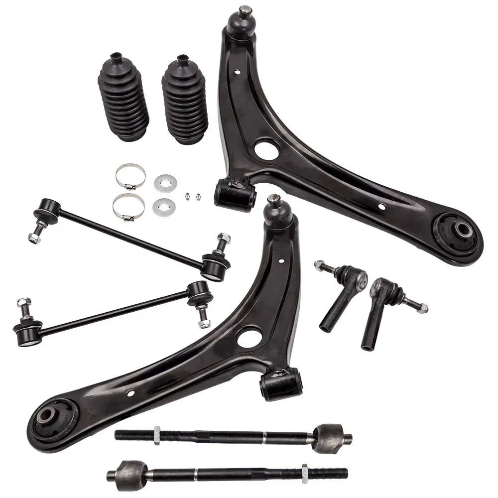 Front Lower Control Arm Sway Bar   Tie Rods For Jeep Patriot Compass For2007-2017 Dodge Caliber