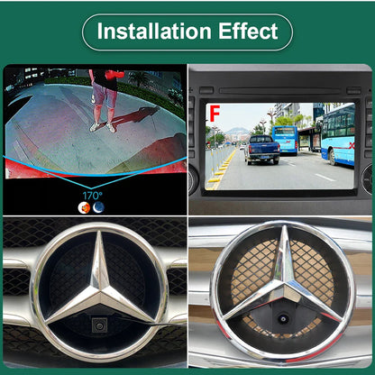 MCCD AHD 1080P 1000TVL Car Front View Logo Camera For Mercedes Benz Vito Viano A B C E GL SLK GLK SL ML GLA GLC GLE Class