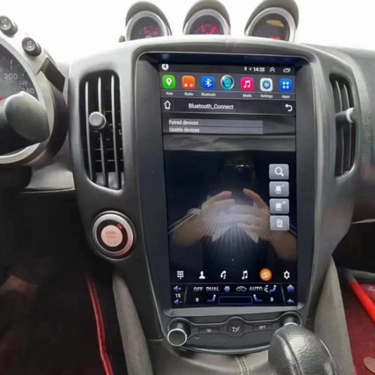 13.8" Android 13 For Nissan 370Z 2009-2021 Car GPS Navigation Multimedia Player Head Unit Stere HD Screen Auto Radio Carplay