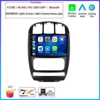 for Chrysler Voyager RG RS Town & Country RS 2000 - 2007 Android Auto Carplay Car Radio Multimedia Player GPS Navi DSP Stereo