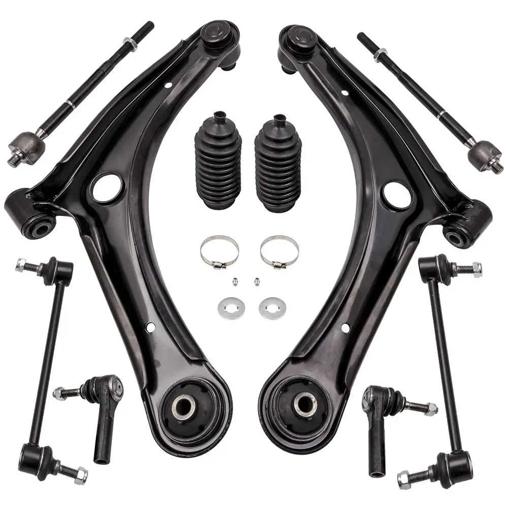 Front Lower Control Arm Sway Bar   Tie Rods For Jeep Patriot Compass For2007-2017 Dodge Caliber
