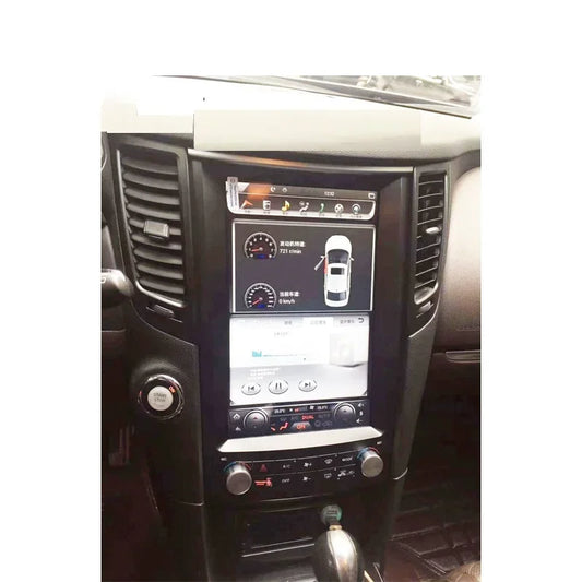 For Infiniti QX70 FX25 FX35 FX37 FX50 2009-2015 Carplay Screen Autoradio Radio Bluetooth Android 13 Multimedia Monitor Stereo