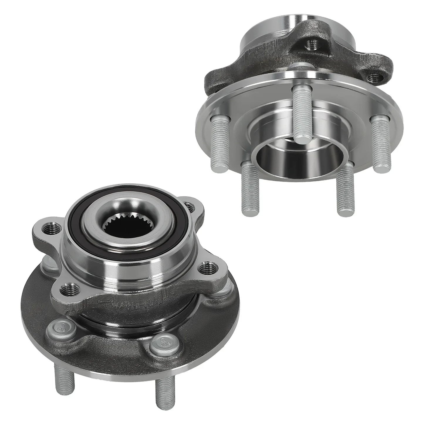 Front/Rear Wheel Bearing and Hub Assembly with ABS & 5-Lug For Ford Fusion 2013-2020 For Lincoln MKZ 2013-2014