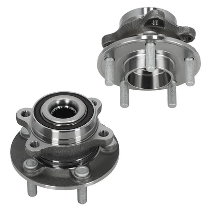 Front/Rear Wheel Bearing and Hub Assembly with ABS & 5-Lug For Ford Fusion 2013-2020 For Lincoln MKZ 2013-2014