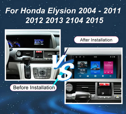Android Car DVD Carplay Android Auto For Honda Elysion 2004 - 2014 2015 Auto Radio Stereo GPS Navigation Multimidia Player 2din