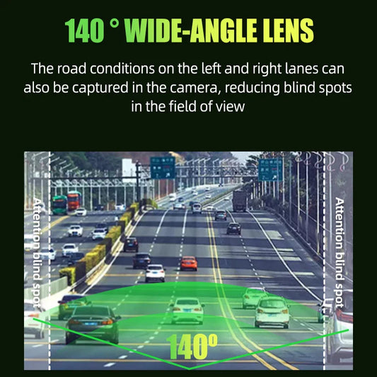 360° Rotatable HD Hidden Type Car Dash Cam Car Camera Recorder Night Vision Car DVR Driving Recorder