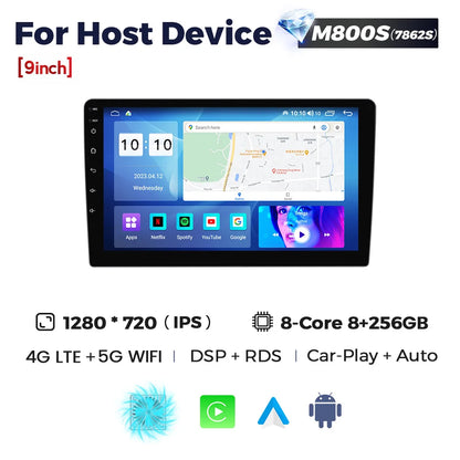 Navifly 7862S Android All In One Universal 9" 10" Car Radio Multimedia Video Player GPS Stereo For Volkswagen Nissan Hyundai Kia