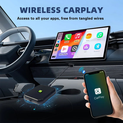 SHIWUERSHI Carbit Link wireless Car Play Smart Adapter FAW Bestune EasyConnection CarbitLink to wireless carplay for FAW 2020-20