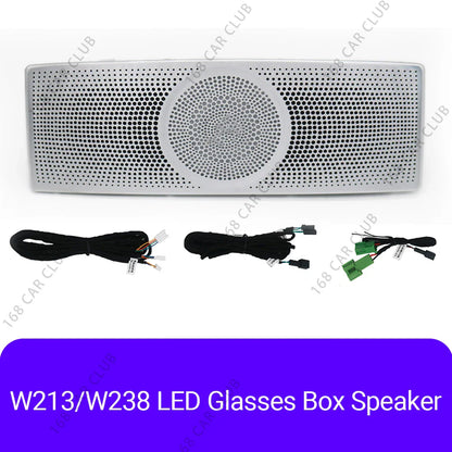 LED Air Vents 3D/4D Rotate Tweeter Speaker For Mercedes Benz W213 W238 E53 E63 E-Coupe Car 64 Colours Lnterior Decorative Lights
