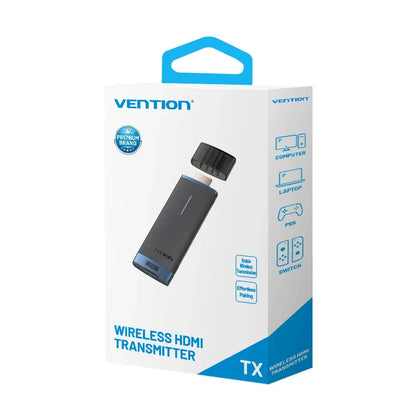 Vention Wireless HDMI Transmitter TV Receiver Projector 5GHz WiFi 1080P@60Hz Display Dongle 50CM Distance for IOS Android Laptop
