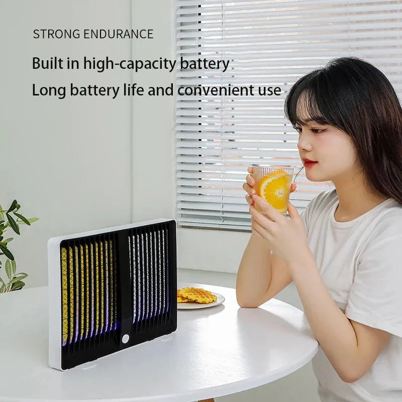 Rechargeable home and commercial anti-electric shock silent mosquito repellent lamp safe for pregnant women and babies