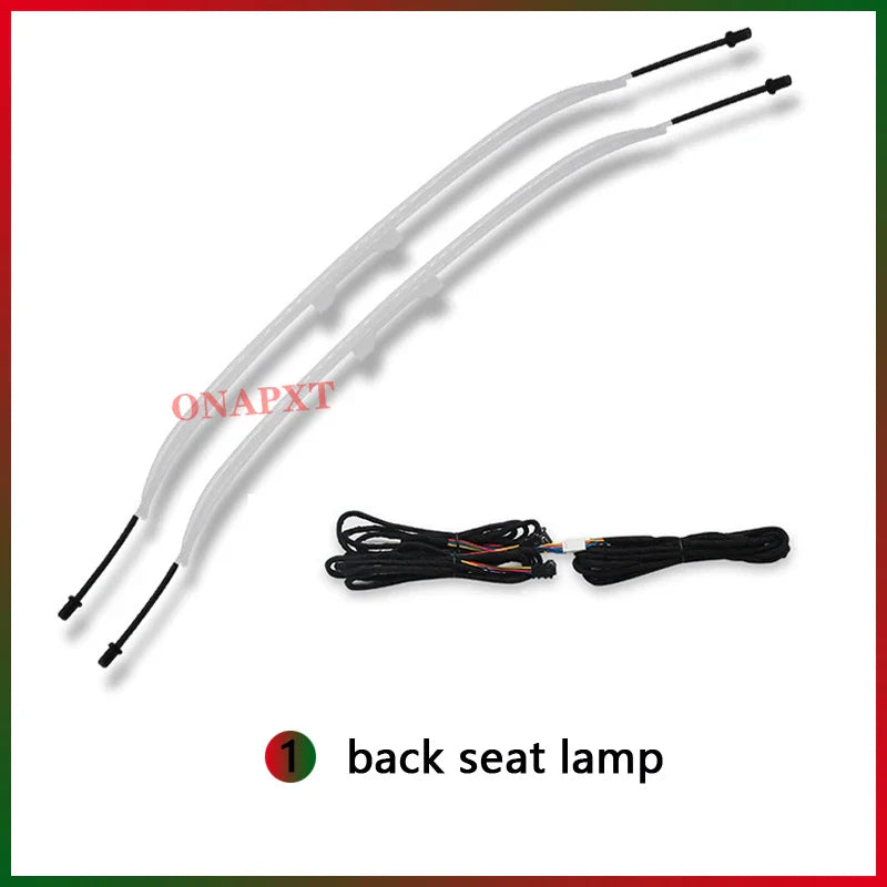 For Mercedes-Benz E-class W213 Coupe W238 LED Ambient Light 3D Tweeter Speeker Backlight Air Vent Turbine Car Atmosphere Lamp