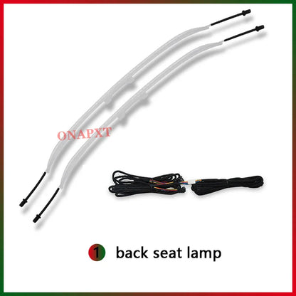 For Mercedes-Benz E-class W213 Coupe W238 LED Ambient Light 3D Tweeter Speeker Backlight Air Vent Turbine Car Atmosphere Lamp