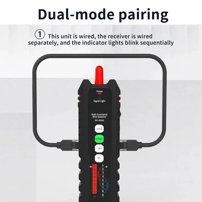NF-859GT Line Finder Network Cable Length Breakpoint Test Red Light Power Meter Integrated Machine Multi functional Line Finder power tools