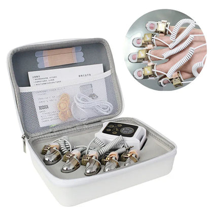 RF EMS Infrared Golden Finger Beauty Machine Radio Frequency Microcurrent Face Lifting Body Massage Gravitational Diamond Finger
