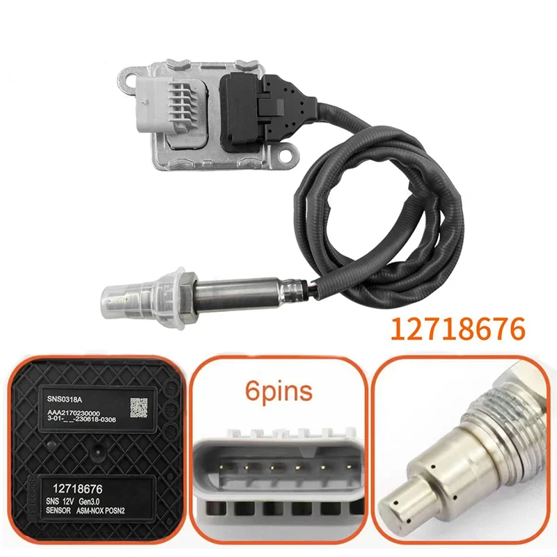 12718676 Car Nox Sensor Nitrogen Oxide Sensor For GMC  Silverado 2017-2019