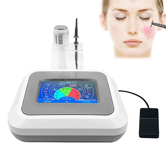 High Frequency Red Blood Vessel Vascular Removal 60W RF Facial Cleaner Beauty Machine Needle Spider Veins Remover Skincare Tool