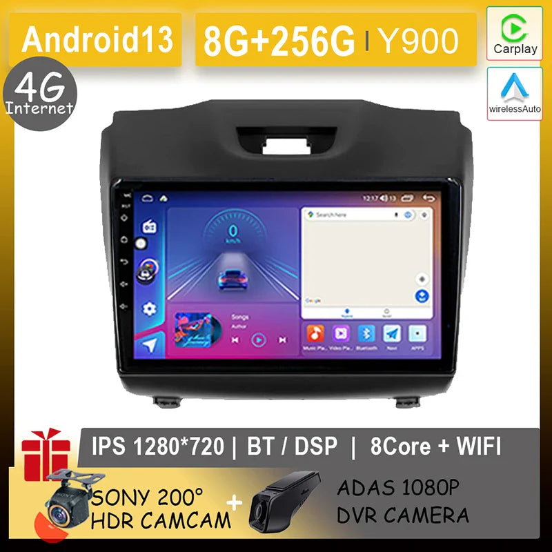 Car Radio Android For Chevrolet Holden S10 TRAILBLAZER COLORADO ISUZU DMAX Auto Navigation Carplay NO 2din DVD Player Stereo